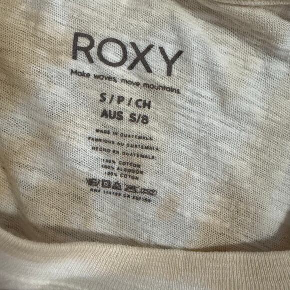 Roxy Juniors Spiral Tie Dye Tee Graphic Tee, Peace and Positivity Shirt, S/P - Picture 4 of 7